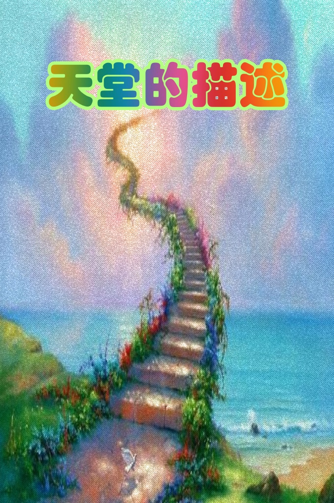 《天堂的描述》    安拉说:敬畏者们住在安宁的地方，住在花园之中，河流之间。他们 穿着绫罗绸缎，他们相向而坐。就这样，我以纯洁美目的女子做他 们的伴侣，他们在天堂中将平安地叫来各种水果。他们在天堂中除 了第一次死亡之外，不再尝死亡的滋味。安拉特使他们免遭火狱的 刑罚。那是由於你的主的恩典，那确实是伟大的成功。 (44:51-57)