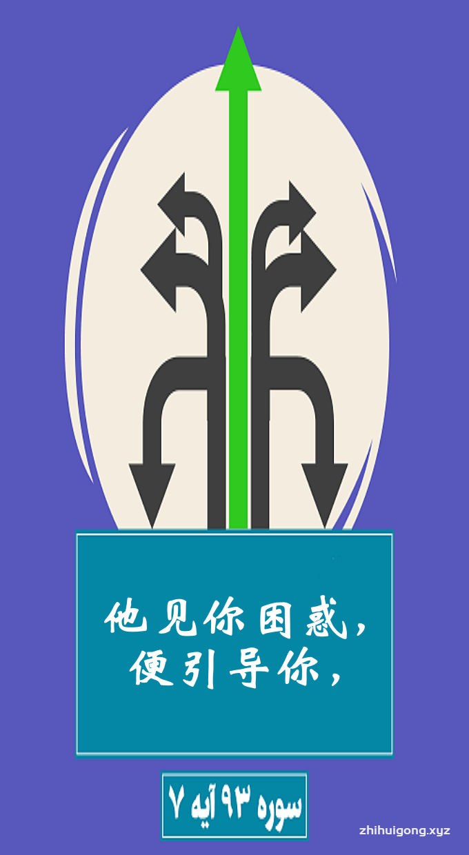 古兰经：他见你困惑，便引导你